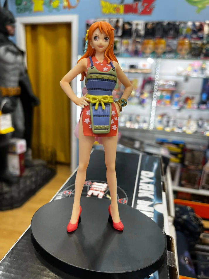 Figura Nami One Piece banpresto dxf the grandline 15 cm