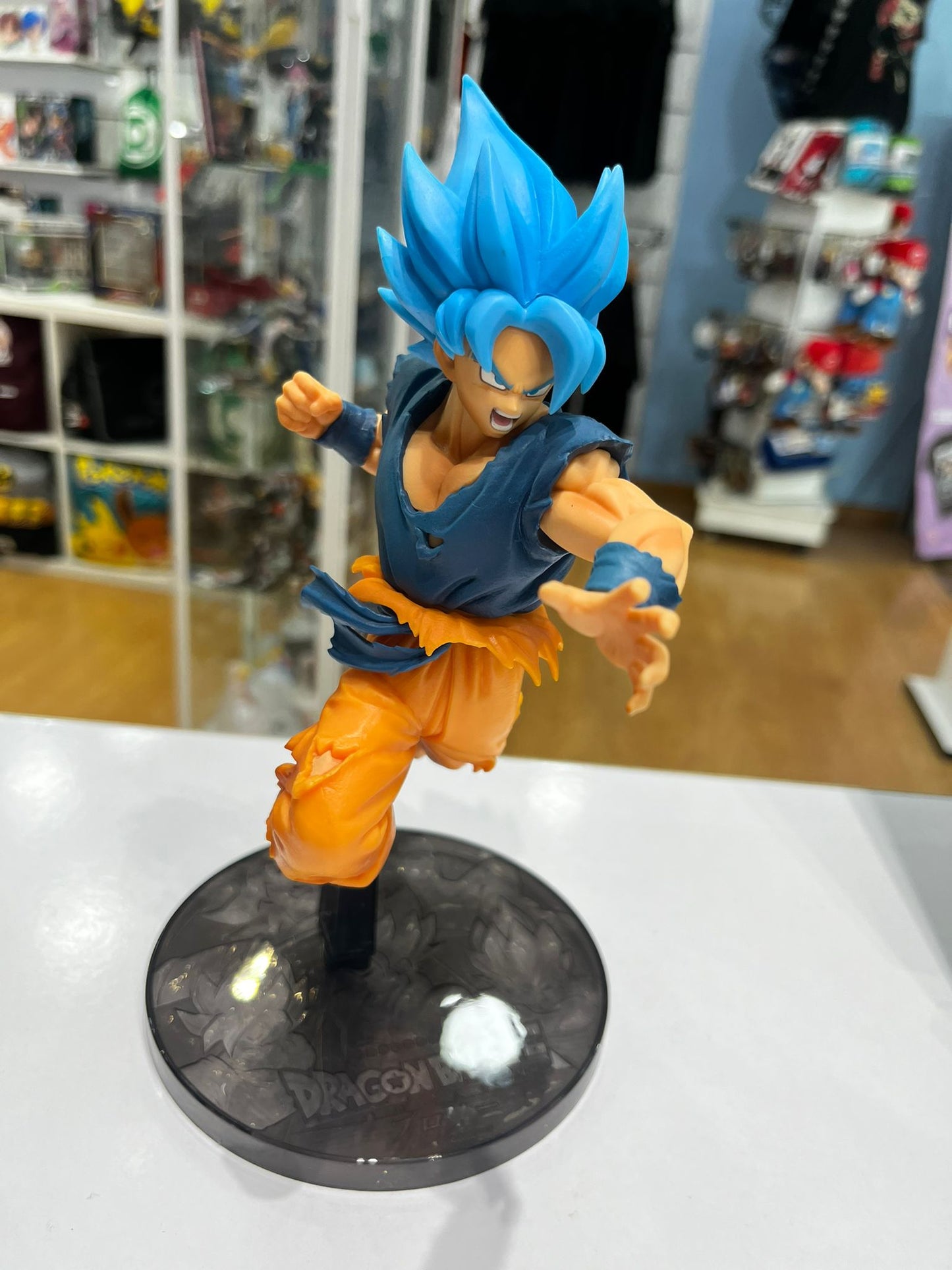 Figura Goku Blue Ultimate Soldiers Dragon Ball Super