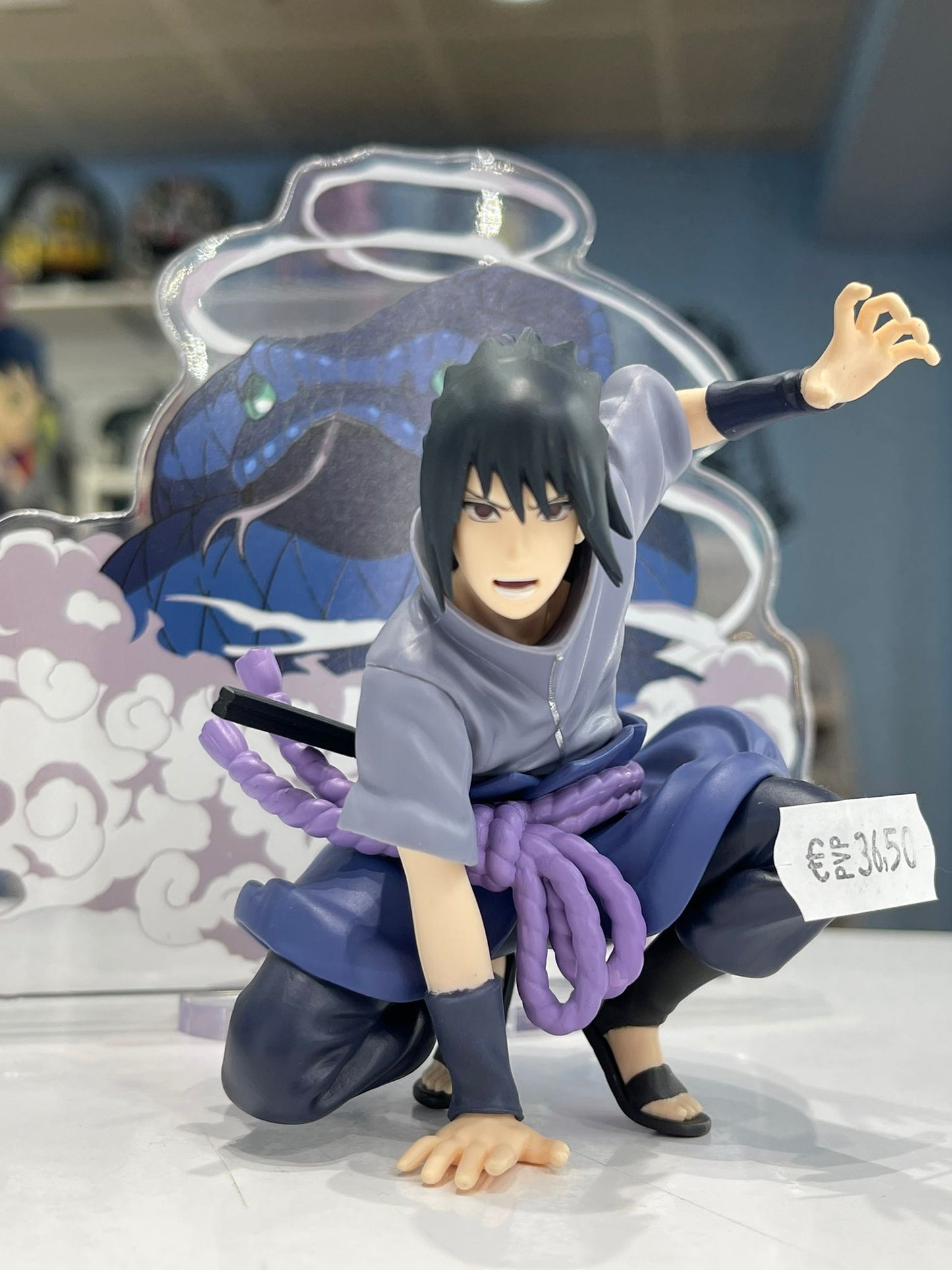 Figura Banpresto Naruto Uchiha Sasuke Panel 17cm