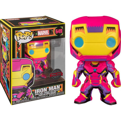 Funko Pop! Iron Man Multicolor Black Light