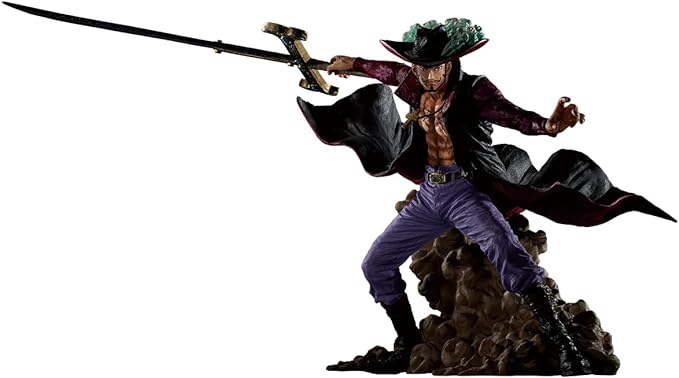 Figura One Piece Bandai Spirits Ichibansho Dracule Mihawk 16 cm