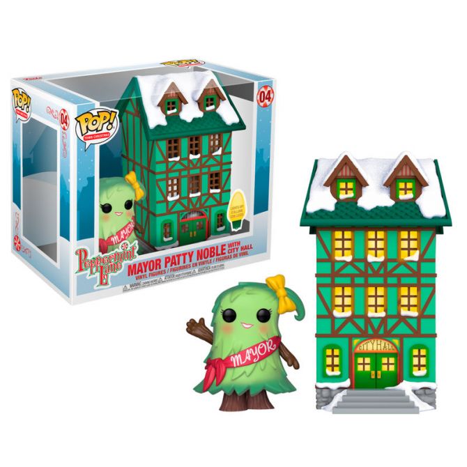 Figura Funko Pop! Navidad Ayuntamiento y Alcaldesa Patty Noble