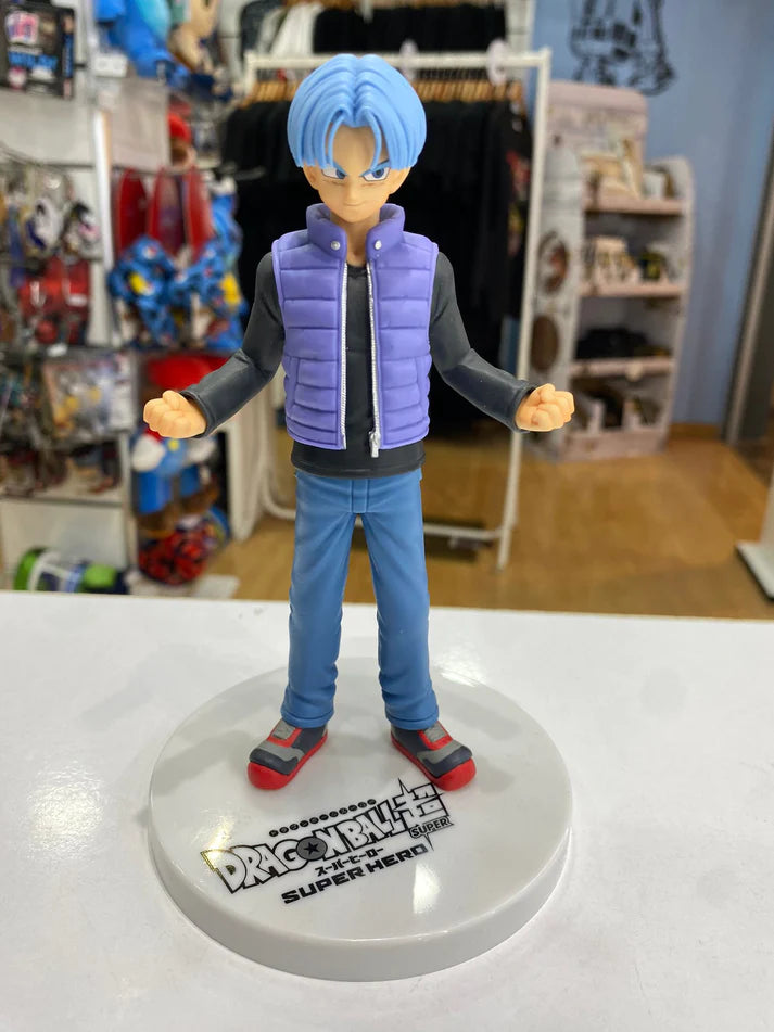 Figura Trunks Super Hero Dragon Ball Super 15cm