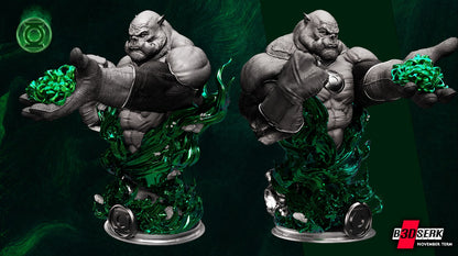 Busto Kilowog Green Lantern escala 1/4 en resina