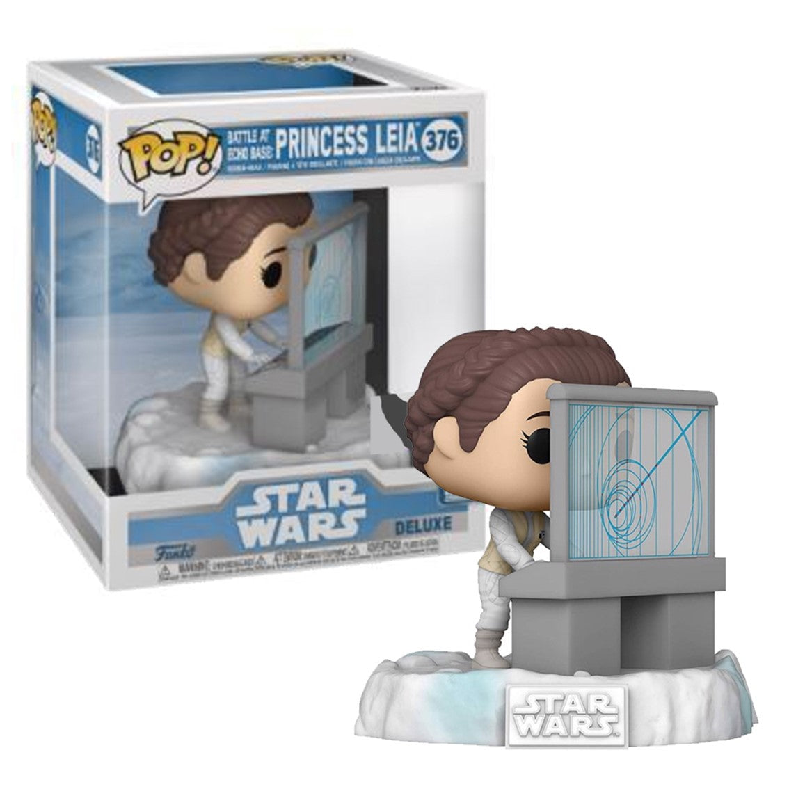 Funko Pop! Princesa Leia En la Batalla de la Base en ECHO Star Wars