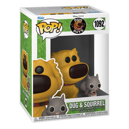 Funko Pop! Disney Up Dug Days Dug & Ardilla