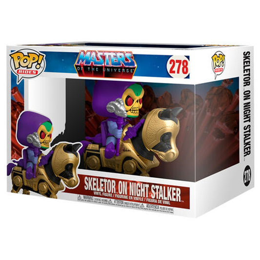 Funko Pop! Skeletor montado en Night Stalker Masters Of The Universe