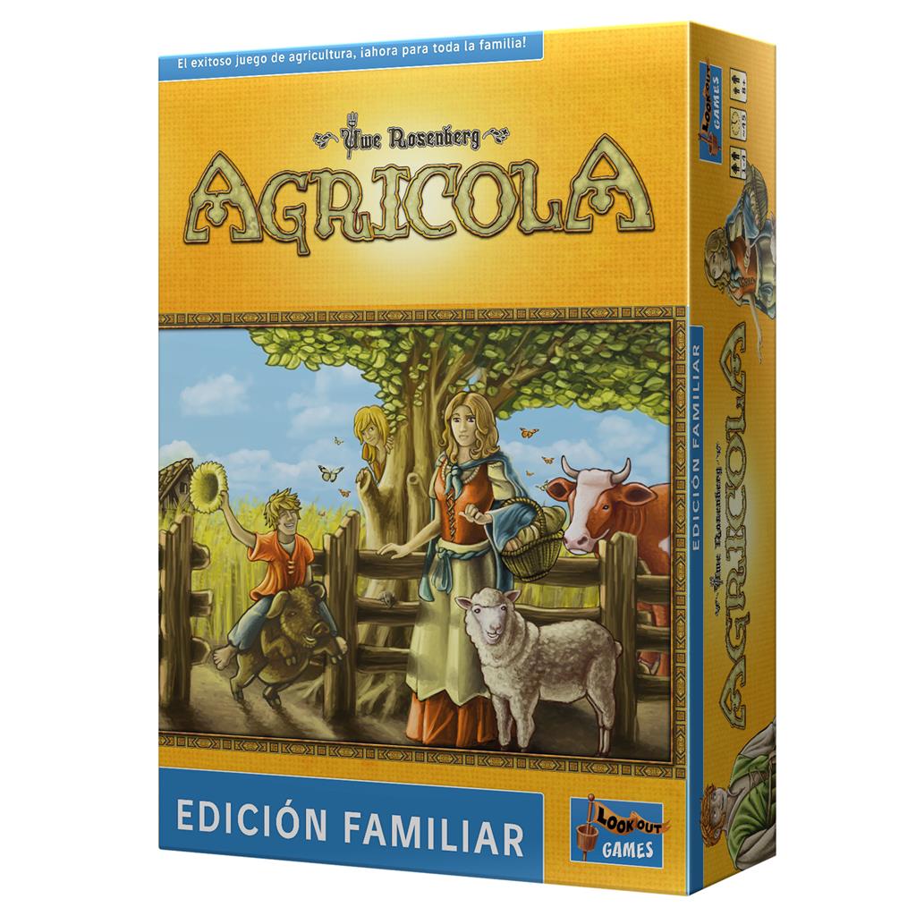 Juego de mesa agrícola edicion familiar PEGI 8