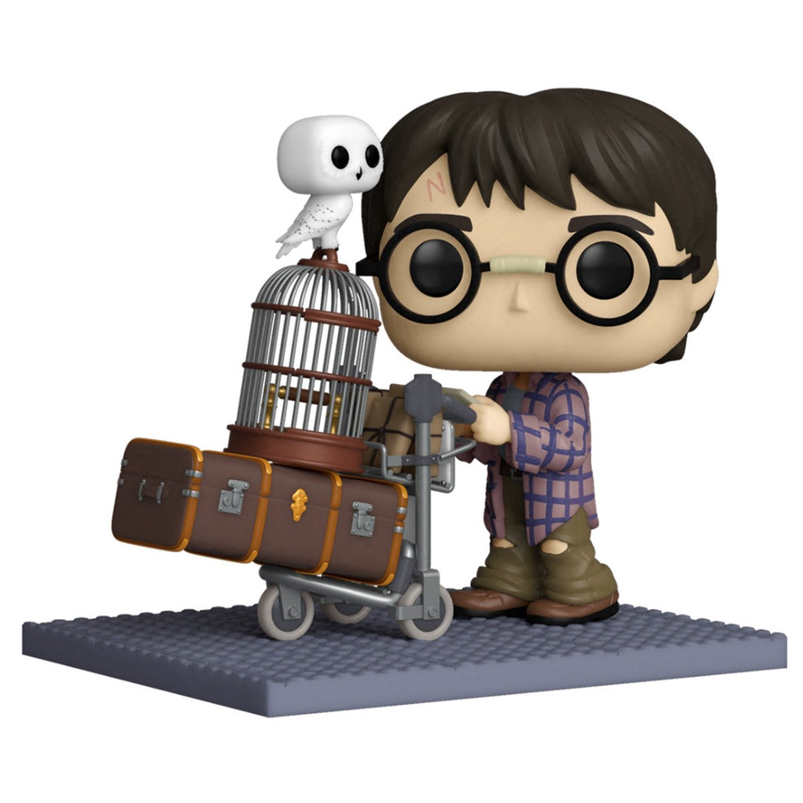 Funko Pop! Harry Potter Empujando el carro con Hedwig