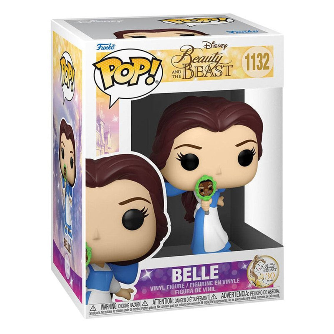 Funko Pop! Bella con espejo de la Bella y la Bestia Disney