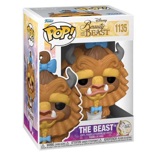 Funko Pop! Bestia con rizos de la Bella y la Bestia Disney