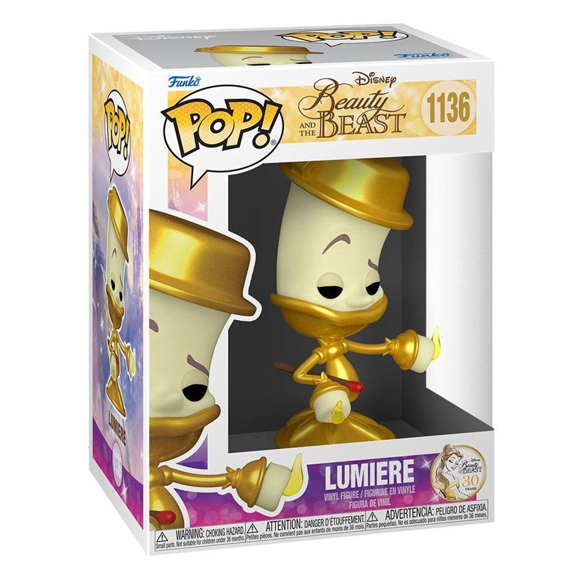 Funko Pop! Lumiere La Bella y la Bestia