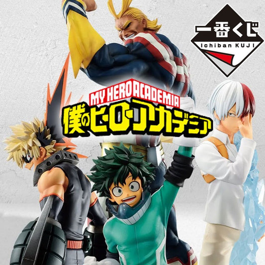 Ichiban Kuji Banpresto My Hero Academia Begin The Hero Lote 80 articulos 80 cupones sorpresa