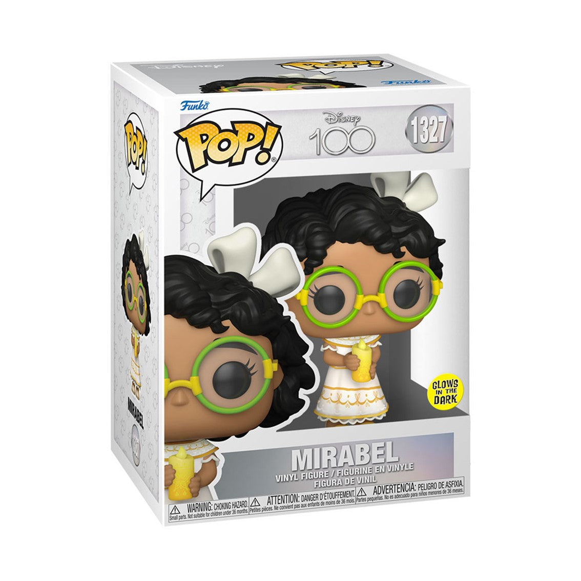 Funko Pop ! Mirabel Glows 100 Aniversario Disney Encanto