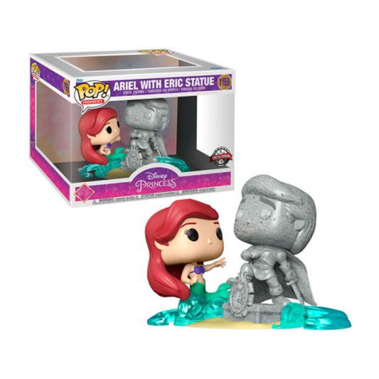 Funko Pop ! La Sirenita Ariel con estatua Eric Disney