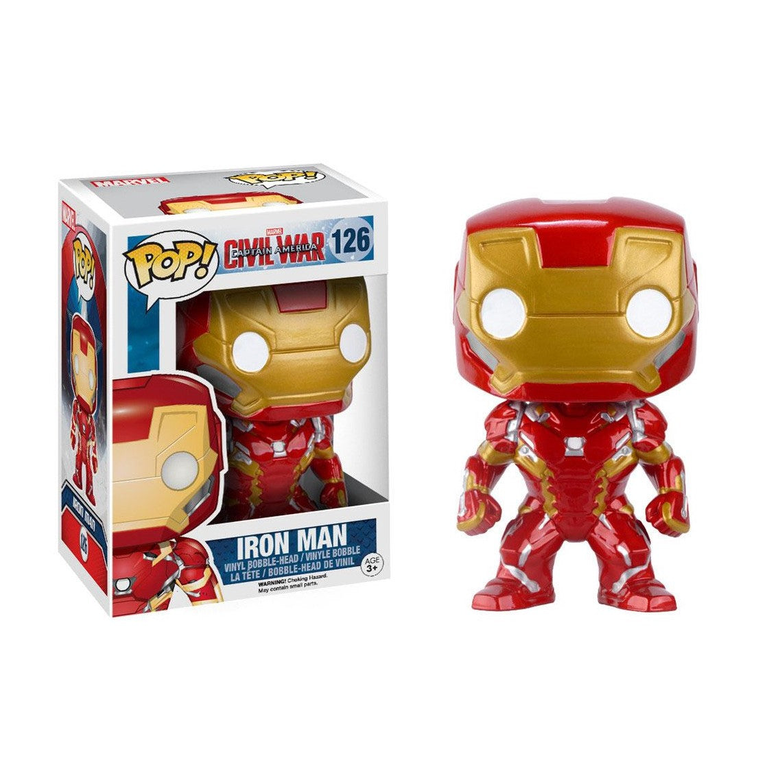 Funko Pop! Iron Man Marvel Civil Wars