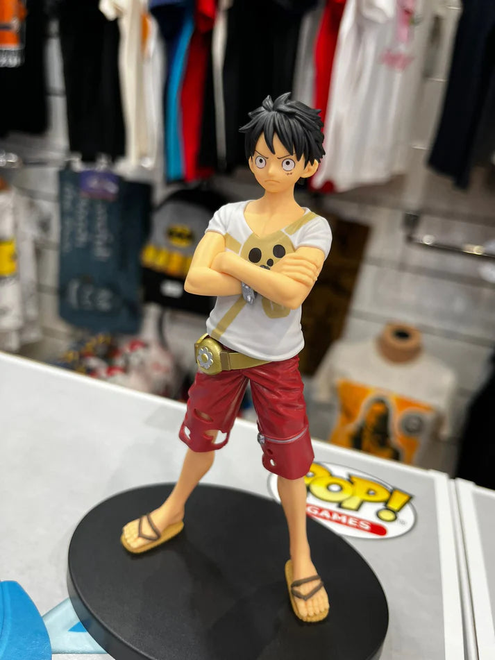 Figura Banpresto One Piece Dxf The Grandline Men Film Red Monkey D. Luffy 16 cm