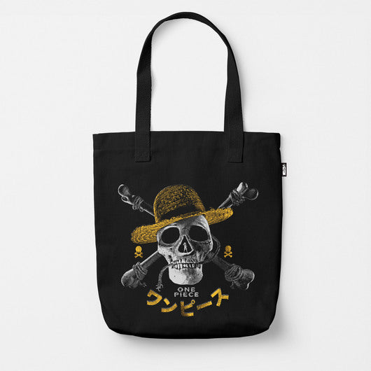 Bolso de tela One Piece Netflix-Jolly Roger