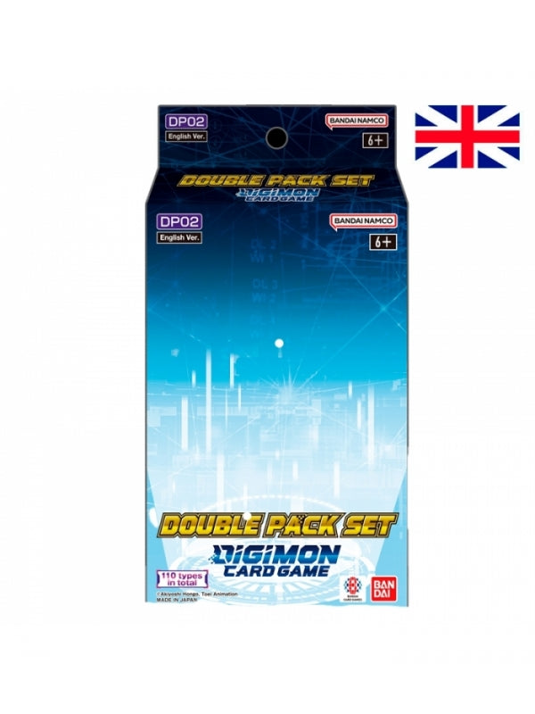 Booster Box Display De DOUBLE PACK Dp02 (6 Sobres) Inglés - Cartas Digimon TCG