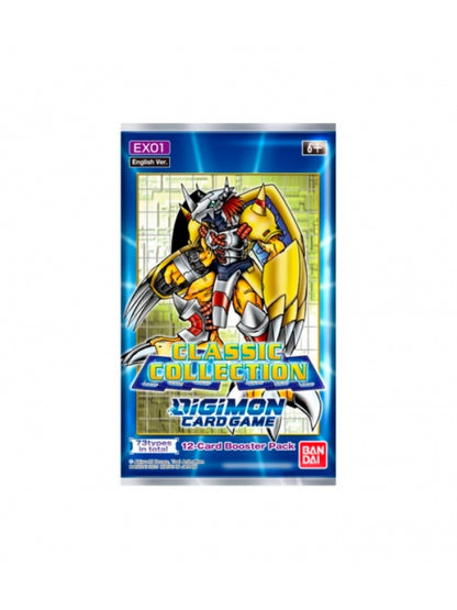 Booster Display (24 Sobres) Classic Collection EX-01 Inglés - Cartas Digimon TCG