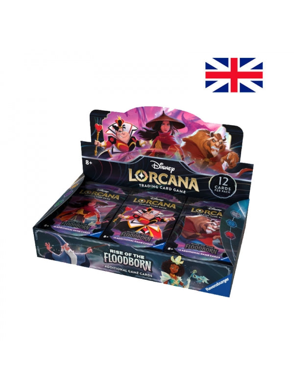 Booster Display (24 Unidades) Lorcana Rise Of The Floodborn - Disney - Inglés - Ravensburger