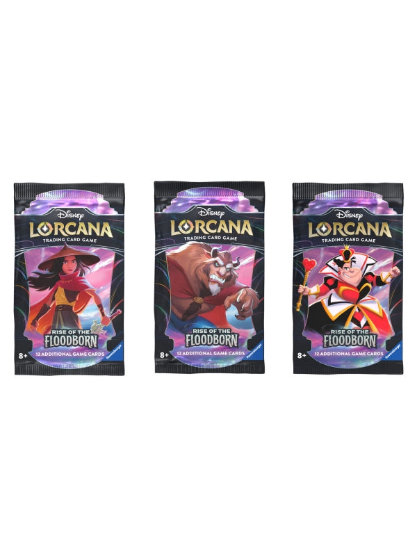 Booster Display (24 Unidades) Lorcana Rise Of The Floodborn - Disney - Inglés - Ravensburger