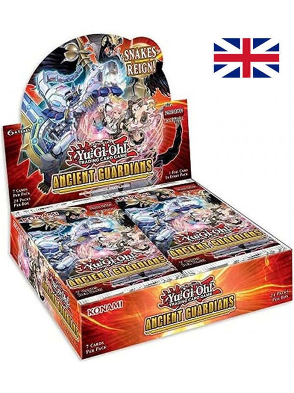 Caja De Sobres (24 Sobres) Ancient Guardians Inglés - Cartas Yu-Gi-Oh