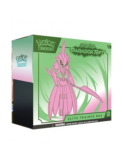 Caja Entrenador Elite Trainer Box Paradox Rift SV4 Inglés. Pokemon