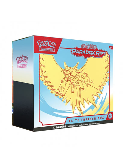 Caja Entrenador Elite Trainer Box Paradox Rift SV4 Inglés. Pokemon