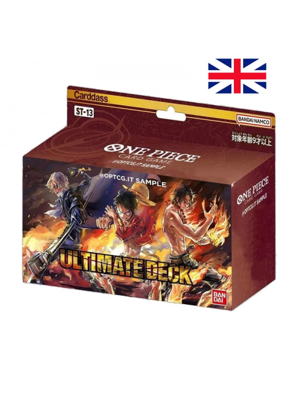 Display Mazo De Inicio THE THREE BROTHERS ST-13 ULTRA (6 Decks) Inglés - One Piece Card Game