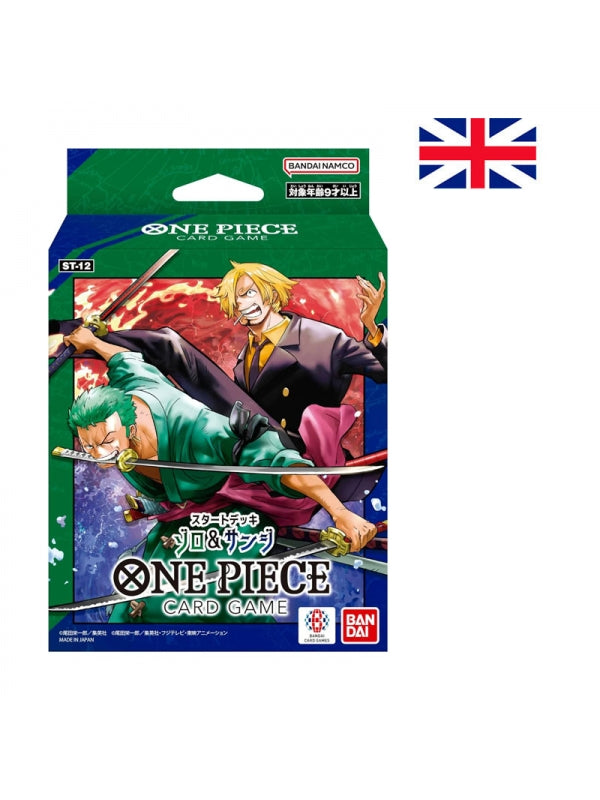 Display Mazo De Inicio Zoro And Sanji- ST12 (6 Decks) Inglés - One Piece Card Game