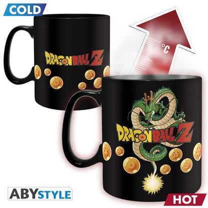 Dragon Ball Taza con cambio de calor - 460 ml - DBZ/ Goku - caja de cartón