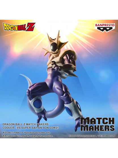 Figura Dragon Ball Z Match Makers Cooler VS Super Saiyan Son Goku 17 cm