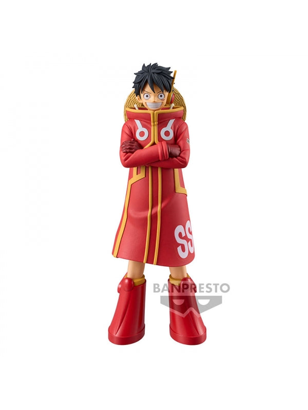 Figura One Piece DXF The Grandline Series Egghead Monkey D Luffy 16 cm