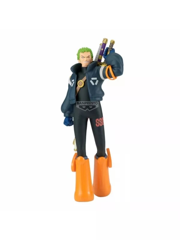 Figuras ONE PIECE THE SHUKKO-RORONOA ZORO-ver.EGGHEAD 17 cm