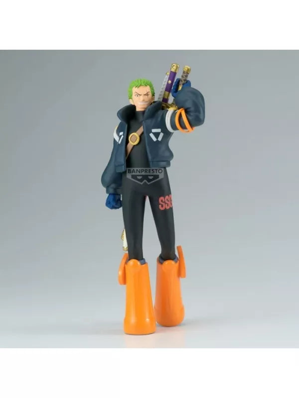 Figuras ONE PIECE THE SHUKKO-RORONOA ZORO-ver.EGGHEAD 17 cm