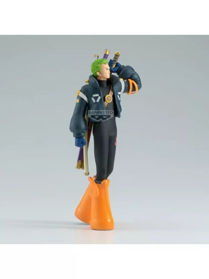 Figuras ONE PIECE THE SHUKKO-RORONOA ZORO-ver.EGGHEAD 17 cm