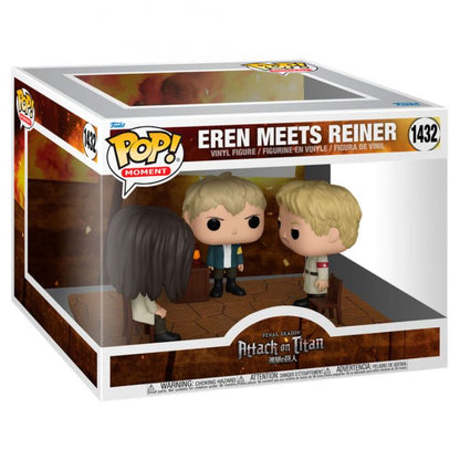 Funko Pop ! Moment Attack on Titan Eren Meets Reiner