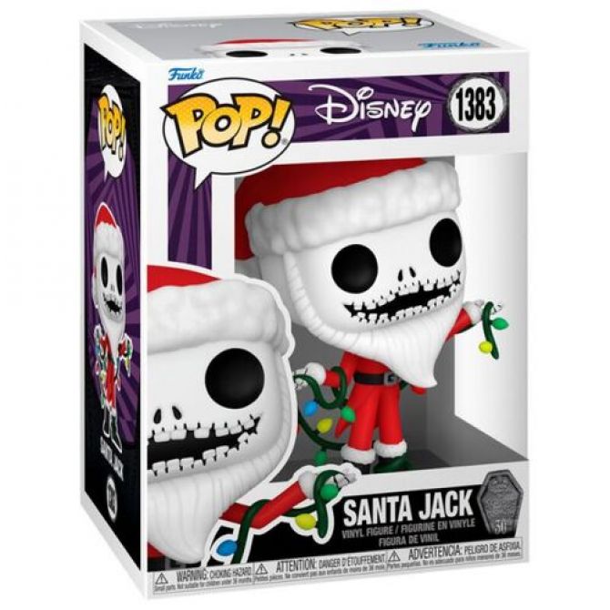 Funko Pop ! Santa Jack Disney Pesadilla Antes de Navidad 30th Anniversary