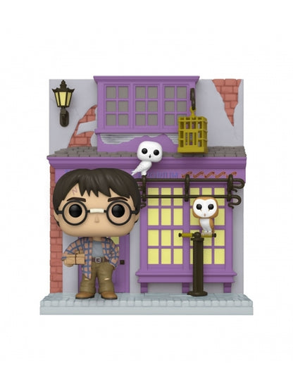 Funko Pop! Deluxe HP Diagon Alley- Eeylops Owl Emporium W/Harry Harry Potter