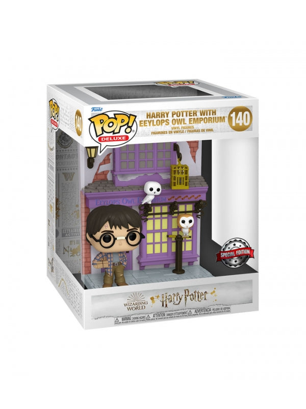 Funko Pop! Deluxe HP Diagon Alley- Eeylops Owl Emporium W/Harry Harry Potter