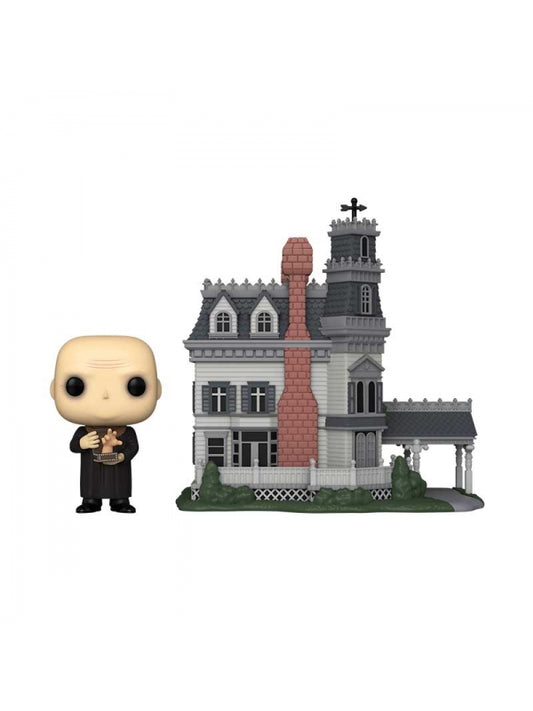 Funko Pop! Town AFC– Addams Home W/Uncle Fester - Familia Addams