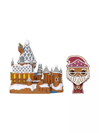 Funko Pop! Town Gingerbread Albus Dumbledore And Hogwarts Harry Potter