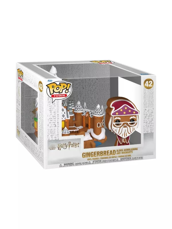 Funko Pop! Town Gingerbread Albus Dumbledore And Hogwarts Harry Potter