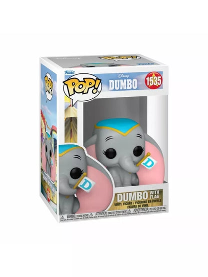 Funko Pop! Dumbo with flag - Disney