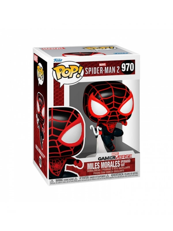 Funko Pop! Spider-Man 2 - Miles Morales (Upgraded Suit) - Marvel