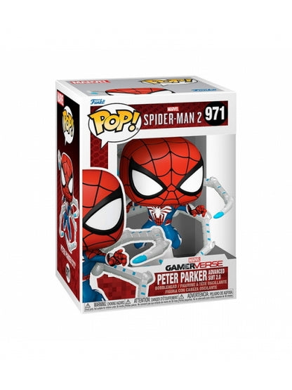 Funko Pop! Spider-Man 2 - Peter Parker (Advanced Suit 2.0) - Marvel