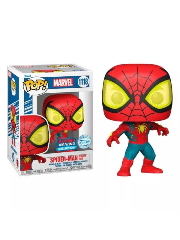 Funko Pop! Spider-Man Oscorp Suit - Marvel