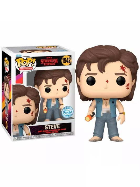 Funko Pop! Steve(Battledamage) - Stranger Things