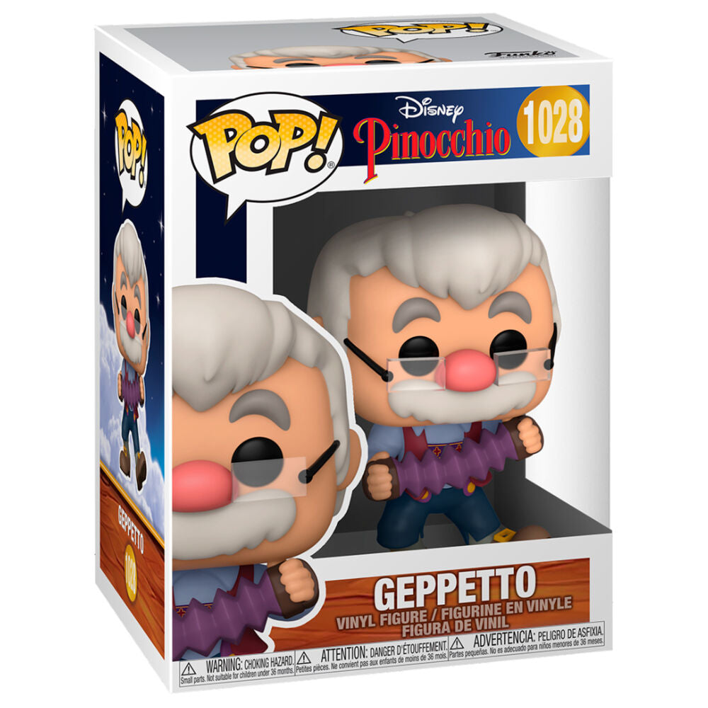 Funko Pop ! Disney Pinocho Geppetto with Accordion